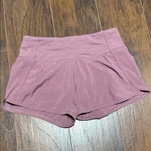 Lululemon Athletica Dusty Rose Athletic Shorts